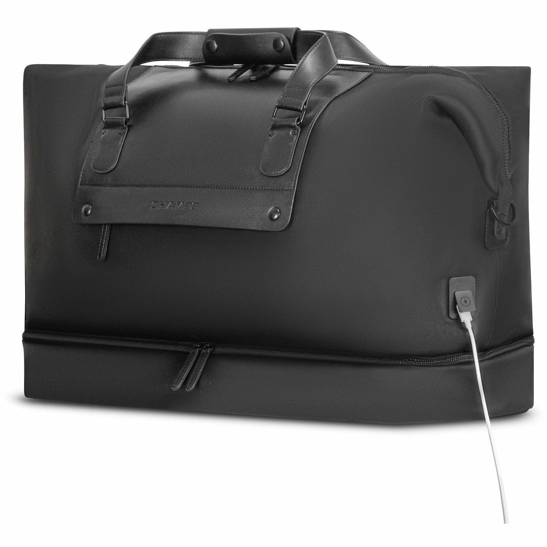 Champs Onyx Carrying Case (Duffel) for 11" to 15.6" Notebook, Black
