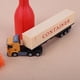thumbnail image 3 of 1:43 modelo de vehículo de aleación modelo de camión contenedor de simulación juguete para niños (naranja), 3 of 7