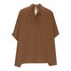 thumbnail image 4 of Fiudx Ofertas Flash Del Día Solo En Línea Blusa Polluer Informal de Manga Tres Cuartos con Cuello Redondo para Mujer, 4 of 4