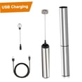 thumbnail image 3 of GETAJGHSD 1 Set of USB Electric Milk Frother Stainless Steel Stirring for Coffee Indoor Use Home Users, 3 of 8