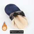 thumbnail image 3 of Men's Velvet Slipper Socks with Grips Non Slip Soft Cozy Fleece Lined Socks for Cold Winter, 3 of 7