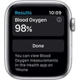 thumbnail image 3 of Restored Apple Watch Series 6 GPS, 44mm Silver Aluminum Case with White Sport Band - Regular (Refurbished), 3 of 3
