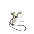 thumbnail image 4 of Monstrate Cortina en forma de gato Tiebacks Multifuncional Pequeña hebilla Conveniente Ligereza Colgando Cinturones Clips Hotel Type3 NO3, 4 of 6