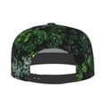 thumbnail image 4 of Balery Baseball Cap Flat Bill Hats for Men Adjustable Size for Running Workouts and Outdoor Activities All Seasons Dad Hat(Lush Foliage Green Plant ), 4 of 9