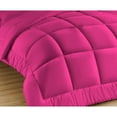thumbnail image 4 of 1 Piece New Fluffy Pattern Comforter, 800 TC, 100% Egyptian Cotton, Super King Size Hot Pink Solid, 4 of 6