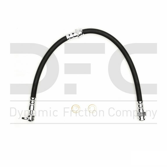 Front Left Dynamic Friction Company Brake Line Hose 350-80050 For 2014-2018 Mazda 3, 2018-2019 Mazda CX-5
