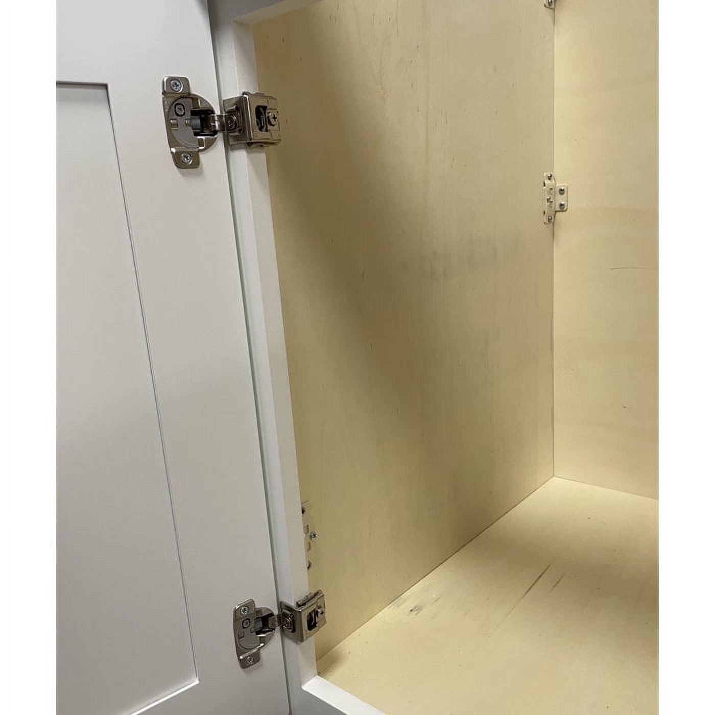 Disar 105'' Double Bathroom Vanity Base only in White