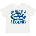 thumbnail image 3 of Inktastic My Dad is a Fantasy Football Legend Boys or Girls Toddler T-Shirt, 3 of 5