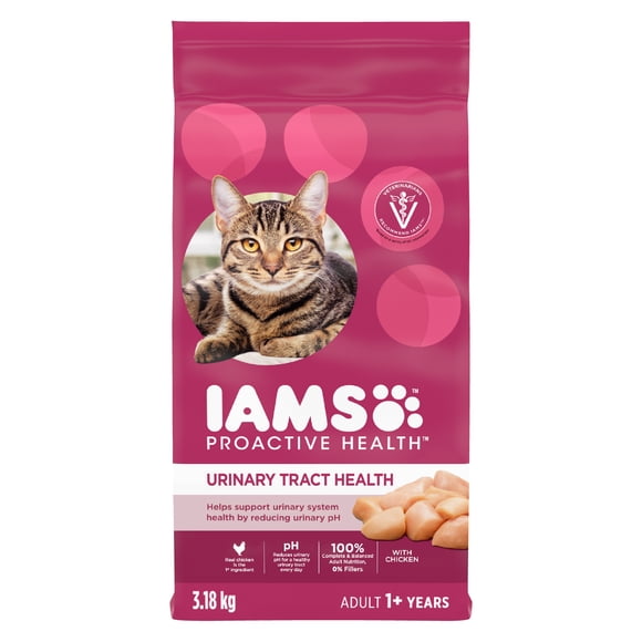 Iams Proactive Health Nourriture Sèche pour Chats Adultes Santé des Voies Urinaires au Poulet 3.2kg