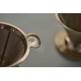 thumbnail image 2 of Filtro de café ATHIA Golden Dripper reutilizable de acero inoxidable, 2 of 8