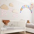 thumbnail image 5 of 3pk Rainbow Pom Pom Garland Decorations, Cute Colorful Felt Ball Garland Hanging Decorations for Christmas Tree Home Decor Wedding Birthday Party Supplies, 5 of 5