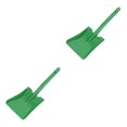 thumbnail image 4 of Injueey Pala de jardín con mango largo, pala para suelo, accesorios para el hogar, paleta de jardín, excavadoras multiusos, palas de mano, 40cm/cuadrado 2piezas, 4 of 6