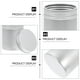 thumbnail image 4 of 6 tarros de aluminio rellenables, vacíos, pequeños, de 80 ml, 4 of 7