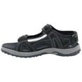 thumbnail image 5 of Drew Warren Men Sandal In Black/grey Combo, 5 of 5