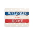 thumbnail image 2 of Martha Stewart Collection Art Mural Americana “Welcome to Our Home”, 2 of 3