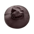 thumbnail image 3 of HNMKIU Wide Brim Outdoor Sun Hat for Fishing Mountaineering and Casual Daily Use Breathable Fisherman Cap with Full Face Coverage Coffee,One Size, 3 of 3