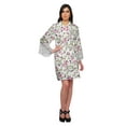 thumbnail image 4 of Moomaya Bride Getting Ready Shirt Cotton Short Robes For Women Bath Robe Girls, 4 of 6