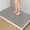 Light Grey, variant on PVC Large Shower Mat, 35.4 × 24 Inch Non Suction Cup Non Slip Shower Floor Mat, Easy to Cut & Curlable Stand Up Shower Stall Mat, Heavy Duty Bath Shower Mats for Inside Shower