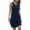 S-Navy-1, variant on Aiyino Women's Maxi Dresses Plus Size Sleeveless Summer Casual Sundress Short Dress With Pockets,Flora Blue M