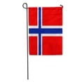 thumbnail image 1 of SIDONKU Blue Accurate Norway Flag Red Color Country Cross Culture Emblem Garden Flag Decorative Flag House Banner 28x40 inch, 1 of 2