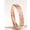 Rose Gold Mens Ring, variant on Couples Rings Set Adjustable Opening Geometric Matching Rings for Him and Her Rose Gold Rings for Women Platinum Rings for Men Anniversary Jewelry Gift
