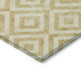 thumbnail image 4 of Addison Rugs Chantille Indoor/Outdoor Transitional Geometric Gold Washable Rectangle Rug, 5' x 7'6", 4 of 6