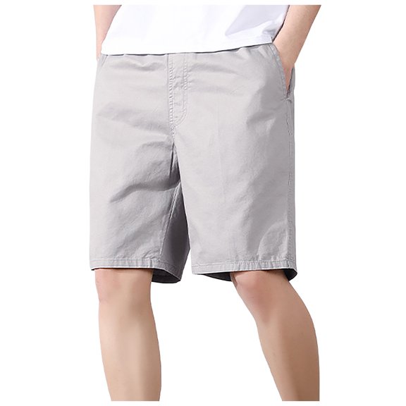 Xudanell Men's Quick Dry Beach Pants Plain Three Quarter Pants Loose Swim Shorts Workout Summer Fashion Quick Drying Thin Beach Pants Casual Shorts Summer Casual Shorts,XL