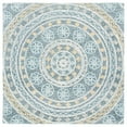 thumbnail image 5 of SAFAVIEH Blossom Mendoza Damask Area Rug, Charcoal/Yellow, 8' x 10', 5 of 7