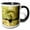Black/White, variant on 3drose, Awesome Skeleton with Skulls, 11oz Mug