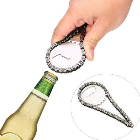 

QIEZHON Chain Opener Bar Beer Bottle Novelty Drinks BBQ Kitchen，Dining & Bar Bottle Can Openers