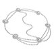 thumbnail image 1 of Accesorios de joyería para el cabello Accesorio de decoración Exquisita cadena para la cabeza para cumpleaños para aniversarios para fiestas en la playa(Silver), 1 of 5