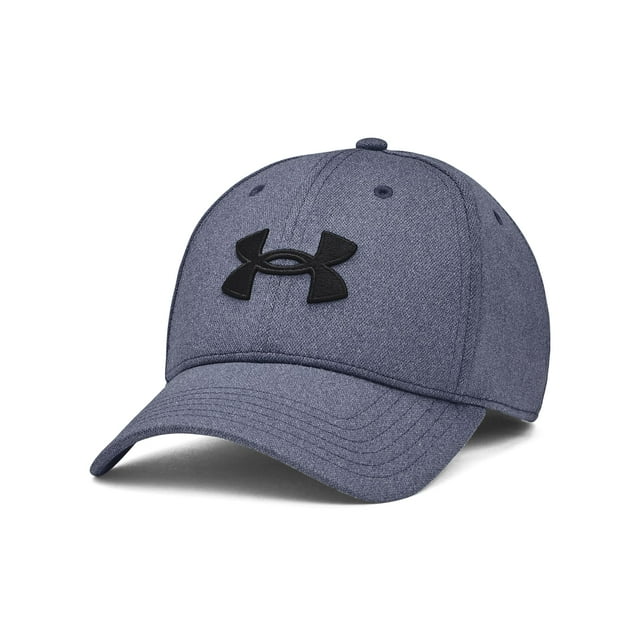 Gorra Under Armour Blitzing Stretch Fit para Hombre Azul Medianoche