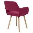 thumbnail image 3 of Set De 2 Sillas Interimobel  Clipperton Eames Tapizada Fucsia, 3 of 7