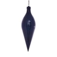 thumbnail image 1 of Vickerman MC197731 12 Po. Midnt Blue Wood Grain Shuttle Ornement - 2 par Sac, 1 of 1