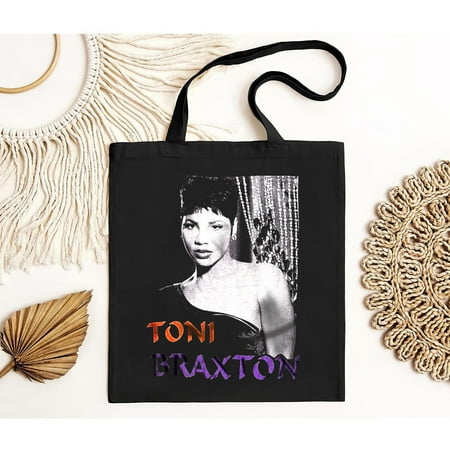vintage Vintage Toni Braxton You Mean The World To Me Tote Bag-TH9533