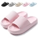 thumbnail image 1 of Zapatillas de baño antideslizantes para hombres y mujeres, chanclas suaves de verano, deslizadores de almohada, plataforma de piscina, zapatos de ducha para I, 1 of 7