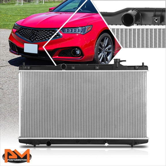 PM PERFORMOTOR for 13-20 Acura TLX/Honda Accord 2.4L 3.5L Aluminum Cooling Radiator DPI-13671