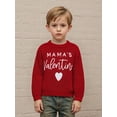 thumbnail image 6 of Rdhnmea Toddler Baby Boy Girl Valentine's Day Outfit Letter Embroidery Knit Sweater Long Sleeve Knitted Pullover Sweatshirt Top, 6 of 9
