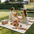thumbnail image 4 of Giraffe Outdoor Rug for Patio/Deck/Porch, Non-Slip Large Area Rug 6 x 9 Ft, Red Love Heart Rustic Animals Indoor Outdoor Rugs Washable Area Rugs, Reversible Camping Rug Carpet Runner, 4 of 8