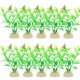 thumbnail image 1 of Planta de acuario, decoración de plantas de pecera artificial de plástico, juego de 10 piezas, 1 of 5