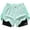 Green, variant on Women's 2 in 1 Two Layer Athletic Shorts Soft Loose Fit Lightweight Running Workout Shorts With Mesh Side Pocket For Daily Work Travel Leisure