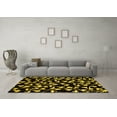 thumbnail image 3 of Ahgly Company Indoor Rectangle Oriental Yellow Industrial Area Rugs, 2' x 5', 3 of 4