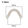 thumbnail image 1 of 3pcs Silent Oil Free Air Compressor Pump Head Valve Plates Belt Piston Machine, 1 of 2