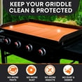 thumbnail image 2 of Griddle 36” x 22” Buddy Grill Mats with Food Grade Silicone, 2 of 5