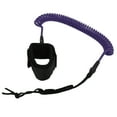 thumbnail image 4 of Cuerda elástica ajustable de TPU para tabla de surf, 7 mm y 3 m, para surf de remo, color morado, 4 of 14