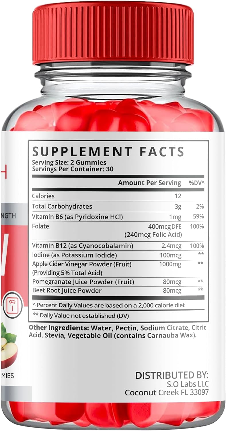 (2 Pack) Keto Rush Keto ACV Gummies - Apple Cider Vinegar Supplement for Weight Loss - Energy & Focus Boosting Dietary Supplements for Weight Management & Metabolism - Fat Burn - 120 Gummies
