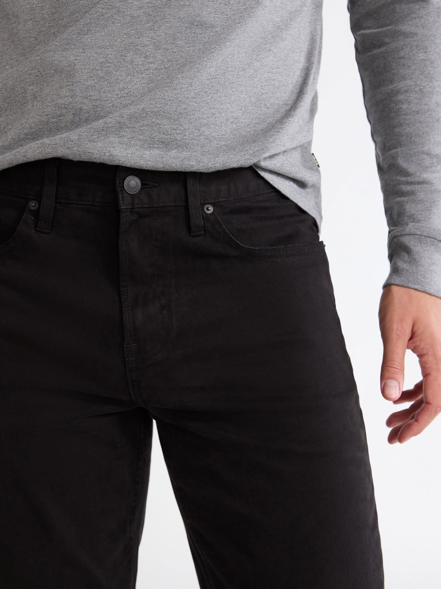 Free Assembly Men’s Modern Straight Five Pocket Pants, Sizes 30-42