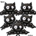 thumbnail image 3 of globos de aluminio de Halloween, globos de Mylar de murciélago, lindo globo de murciélago negro, accesorios para fiesta de Halloween, suministros de decoración del hogar, regalos para niños, 3 of 5