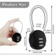 thumbnail image 2 of 2 Pices Cadenas Code 3 Chiffres (noir + Argent) Cadenas Valise Avion Petit Cadenas Code Cadenas Code Casier College Cadenas Couleur, 2 of 4
