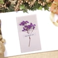 thumbnail image 4 of Ltdhehe Christmas Charm Dried Flower Greeting Card Festive Design Natural Holiday Sentiments Idea, 4 of 4